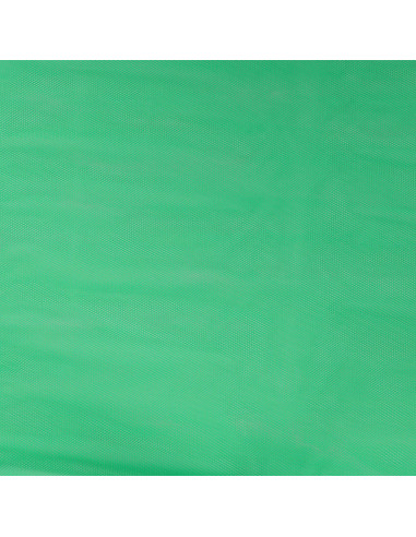 Tissu, Tulle Rigide Uni, Vert Fluo Intense, Laize 145 cm, Polyamide 18g/m²