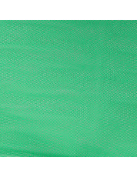Tissu, Tulle Rigide Uni, Vert Fluo Intense, Laize 145 cm, Polyamide 18g/m²