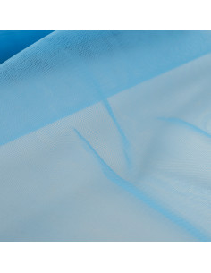 Tulle rigide, bleu lagune 2