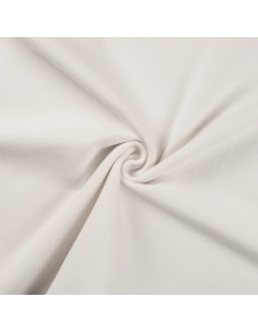 Bord-côtes tubulaire, blanc