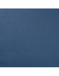 Tissu, French Terry Uni Envers Brossé, Bleu Jean, Laize 150 cm, Coton Stretch Doux 2