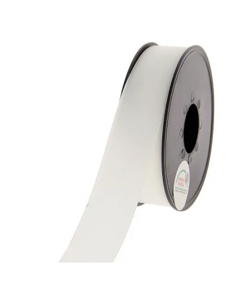 Ruban velours, 25mm, blanc