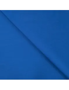 Tissu, Burlington Uni, Bleu Roi, Laize 150 cm, 100% Polyester 165g/m² 2