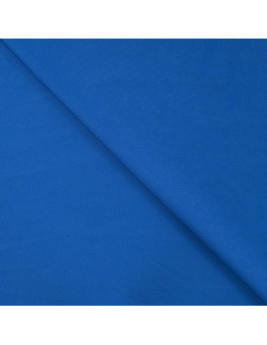 Tissu, Burlington Uni, Bleu Roi, Laize 150 cm, 100% Polyester 165g/m²
