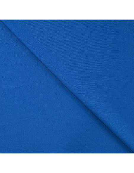 Tissu, Burlington Uni, Bleu Roi, Laize 150 cm, 100% Polyester 165g/m²