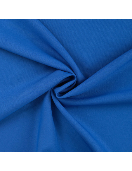Tissu, Burlington Uni, Bleu Roi, Laize 150 cm, 100% Polyester 165g/m²