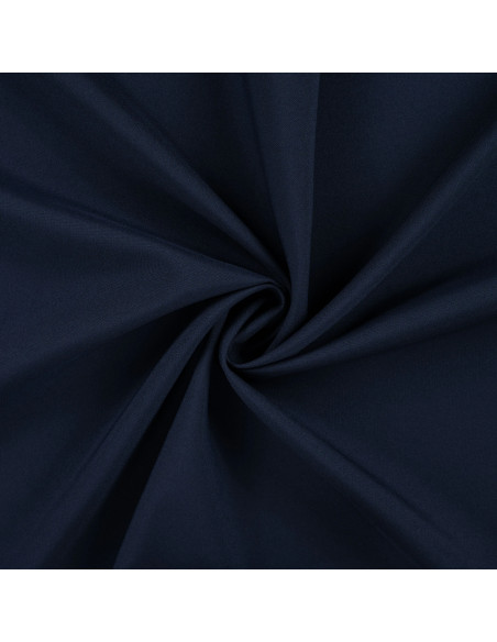 Tissu, Burlington Uni, Bleu Marine, Laize 150 cm, 100% Polyester 165g/m²