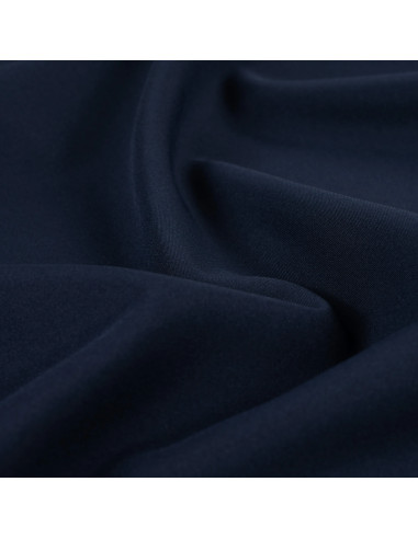 Tissu, Burlington Uni, Bleu Marine, Laize 150 cm, 100% Polyester 165g/m²