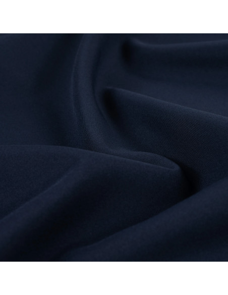 Tissu, Burlington Uni, Bleu Marine, Laize 150 cm, 100% Polyester 165g/m²