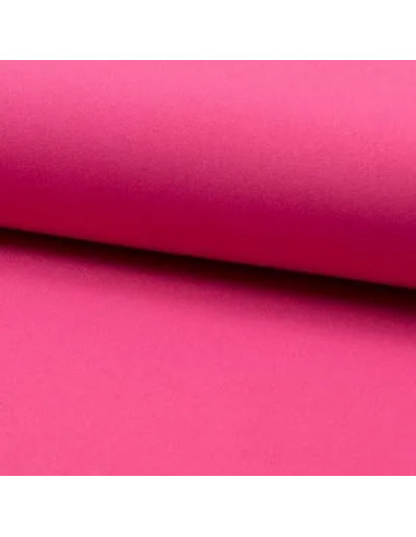 Tissu, Burlington Uni, Rose, Laize 150 cm, 100% Polyester 165g/m²