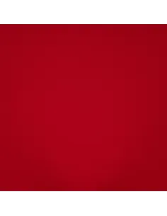 Tissu, Burlington Uni, Rouge Vif, Laize 150 cm, 100% Polyester 165g/m² 2