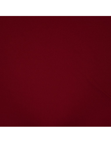 Tissu, Burlington Uni, Rouge Bordeaux, Laize 150 cm, 100% Polyester 165g/m²