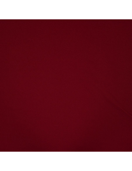 Tissu, Burlington Uni, Rouge Bordeaux, Laize 150 cm, 100% Polyester 165g/m²
