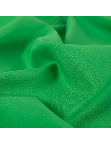 Tissu, Burlington Uni Bi-Stretch, Vert Prairie, Laize 150 cm, 100% Polyester 165g/m²