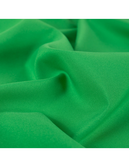 Tissu, Burlington Uni Bi-Stretch, Vert Prairie, Laize 150 cm, 100% Polyester 165g/m²