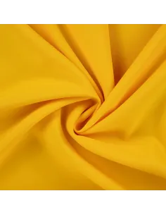 Tissu, Burlington Uni, Jaune Vif, Laize 150 cm, 100% Polyester 165g/m²