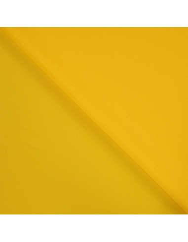 Tissu, Burlington Uni, Jaune Vif, Laize 150 cm, 100% Polyester 165g/m²