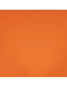 Tissu, Burlington Uni, Orange Vif, Laize 150 cm, 100% Polyester 165g/m² 2