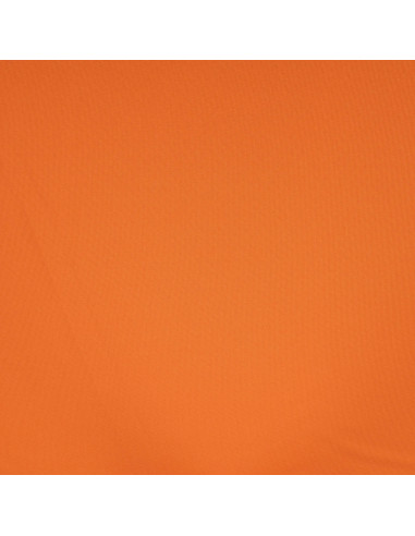 Tissu, Burlington Uni, Orange Vif, Laize 150 cm, 100% Polyester 165g/m²