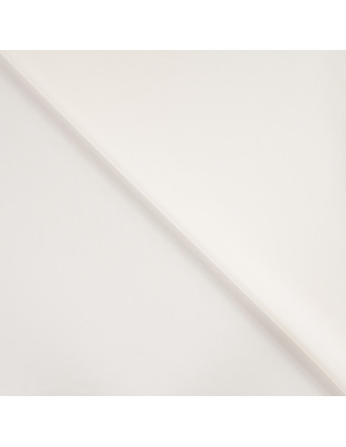 Tissu, Burlington Uni, Écru, Laize 150 cm, 100% Polyester 165g/m²
