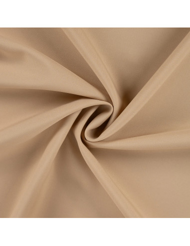 Tissu, Burlington Uni Bi-stretch, Sable, Laize 150 cm, 100% Polyester 165g/m²