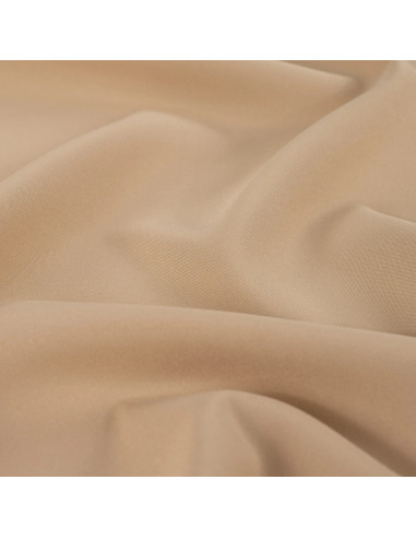 Tissu, Burlington Uni Bi-stretch, Sable, Laize 150 cm, 100% Polyester 165g/m²