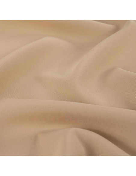 Tissu, Burlington Uni Bi-stretch, Sable, Laize 150 cm, 100% Polyester 165g/m²