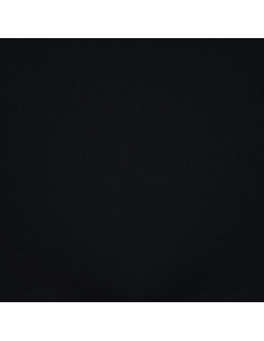 Tissu, Burlington Uni, Noir Intense, Laize 150 cm, 100% Polyester 165g/m²