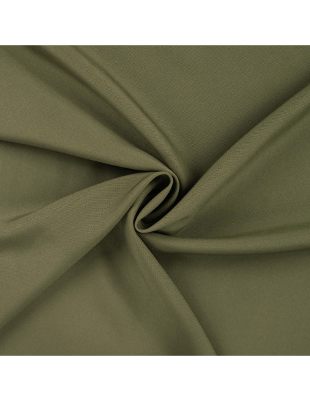Tissu, Burlington Uni, Kaki, Laize 150 cm, 100% Polyester 165g/m²