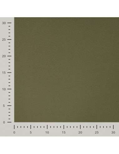 Tissu, Burlington Uni, Kaki, Laize 150 cm, 100% Polyester 165g/m²