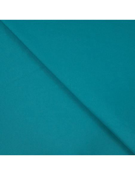 Tissu, Burlington Uni, Bleu Pétrole, Laize 150 cm, 100% Polyester 165g/m²