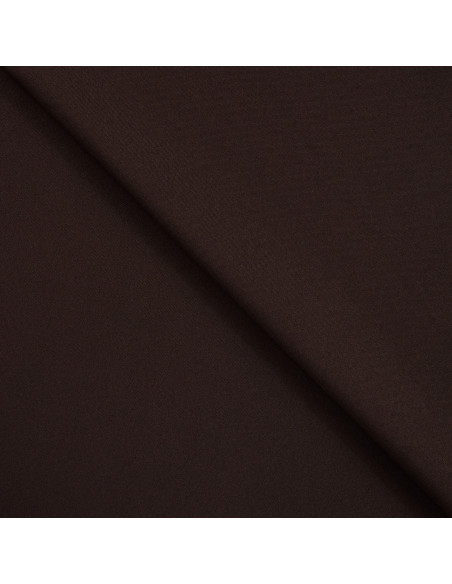 Tissu, Burlington Uni, Marron, Laize 150 cm, 100% Polyester 165g/m²