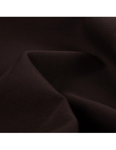 Tissu, Burlington Uni, Marron, Laize 150 cm, 100% Polyester 165g/m²