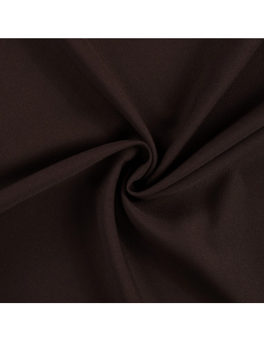 Tissu, Burlington Uni, Marron, Laize 150 cm, 100% Polyester 165g/m²
