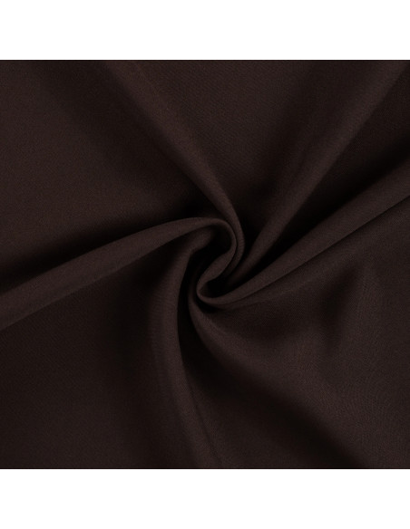 Tissu, Burlington Uni, Marron, Laize 150 cm, 100% Polyester 165g/m²