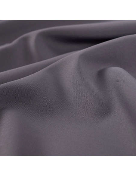Tissu, Burlington Uni, Gris Moyen, Laize 150 cm, 100% Polyester 165g/m²