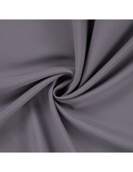 Tissu, Burlington Uni, Gris Moyen, Laize 150 cm, 100% Polyester 165g/m²