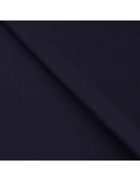 Tissu, Jersey Milano Uni, Bleu Marine, Laize 150 cm, Viscose Stretch Oeko-Tex
