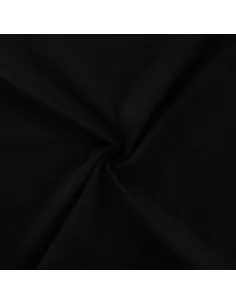 Tissu, Jersey Milano Uni, Noir Intense, Laize 150 cm, Viscose Stretch