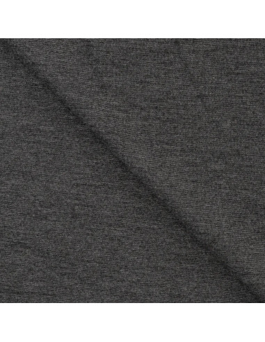 Tissu, Jersey Milano Uni, Gris, Laize 150 cm, Viscose Stretch Oeko-Tex