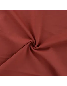 Tissu, Jersey Milano (Ponte de Roma) Uni, Terracotta, Laize 150 cm, Viscose Stretch Oeko-Tex