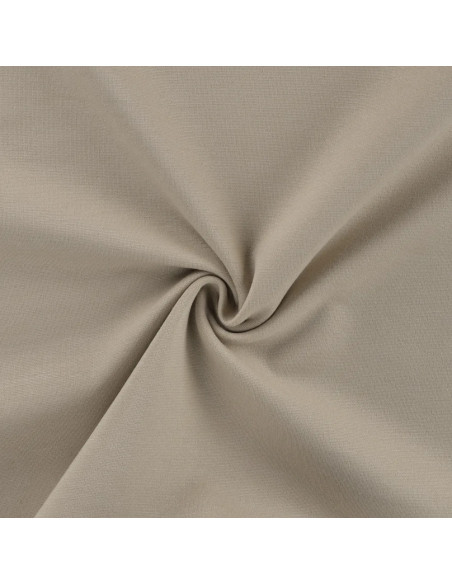 Tissu, Jersey Milano (Ponte de Roma) Uni, Sable, Laize 150 cm, Viscose Stretch Oeko-Tex