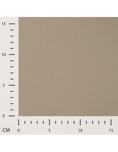 Tissu, Jersey Milano (Ponte de Roma) Uni, Sable, Laize 150 cm, Viscose Stretch Oeko-Tex