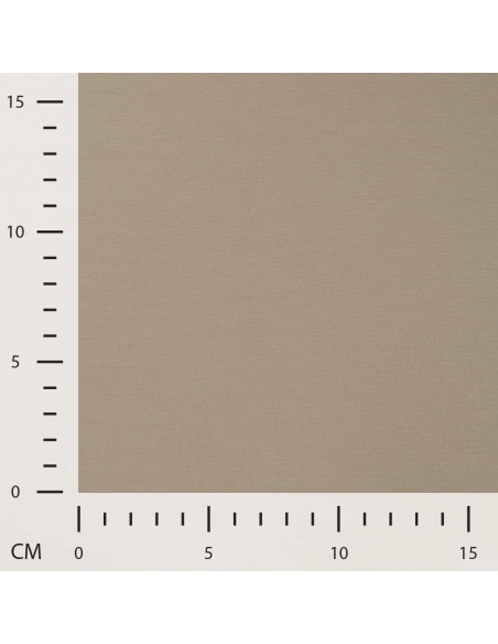Tissu, Jersey Milano (Ponte de Roma) Uni, Sable, Laize 150 cm, Viscose Stretch Oeko-Tex