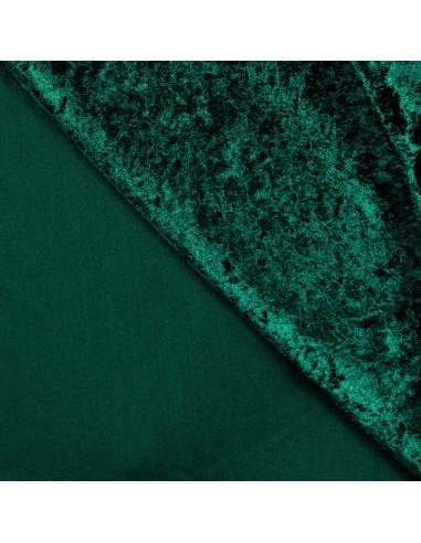 Panne de velours, vert bouteille