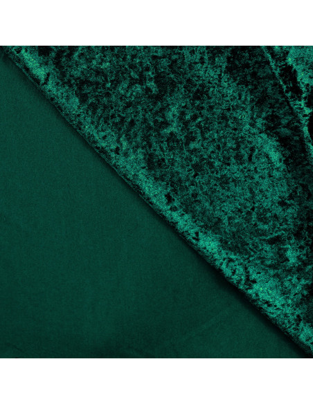 Tissu, Panne de Velours Unie, Vert Bouteille, Laize 150 cm, 100% Polyester 165g/m²