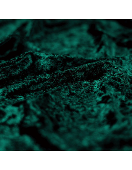 Panne de velours, vert bouteille