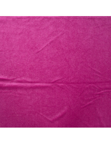 Tissu, Velours Kitty Ras, Cyclamen, Laize 150 cm, 90% Polyester 10% Spandex 250g/m²