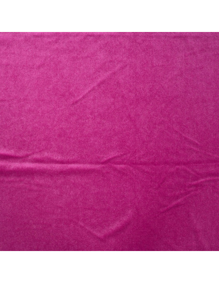 Tissu, Velours Kitty Ras, Cyclamen, Laize 150 cm, 90% Polyester 10% Spandex 250g/m²