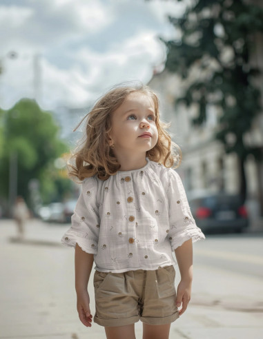 Double gaze, petites fleurs